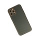 iPhone 12 Pro Kılıf Coco Karbon Silikon - Füme
