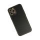 iPhone 12 Pro Max Kılıf Coco Karbon Silikon - Siyah