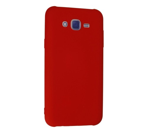 Samsung Galaxy J7 Kılıf Nano içi Kadife Silikon - Kırmızı Samsung Galaxy J7 Kılıf Nano içi Kadife Silikon - Kırmızı