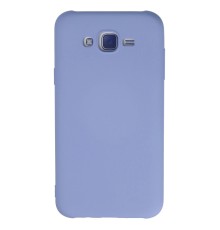 Samsung Galaxy J7 Kılıf Nano içi Kadife Silikon - Lila
