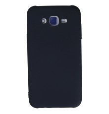 Samsung Galaxy J7 Kılıf Nano içi Kadife Silikon - Lacivert
