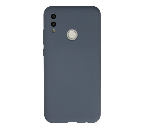 Huawei P Smart 2019 Kılıf Nano içi Kadife Silikon - Gri Huawei P Smart 2019 Kılıf Nano içi Kadife Silikon - Gri