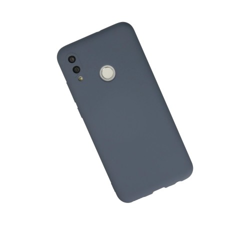 Huawei P Smart 2019 Kılıf Nano içi Kadife Silikon - Gri Huawei P Smart 2019 Kılıf Nano içi Kadife Silikon - Gri