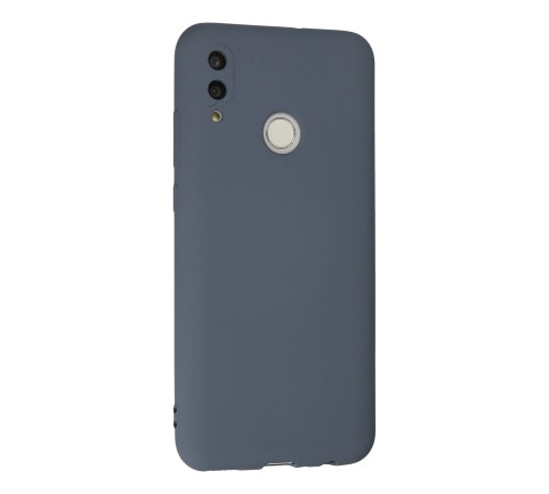 Huawei P Smart 2019 Kılıf Nano içi Kadife Silikon - Gri Huawei P Smart 2019 Kılıf Nano içi Kadife Silikon - Gri