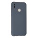Huawei P Smart 2019 Kılıf Nano içi Kadife Silikon - Gri