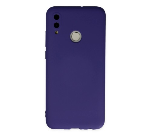 Huawei P Smart 2019 Kılıf Nano içi Kadife Silikon - Mor Huawei P Smart 2019 Kılıf Nano içi Kadife Silikon - Mor