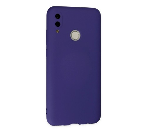 Huawei P Smart 2019 Kılıf Nano içi Kadife Silikon - Mor Huawei P Smart 2019 Kılıf Nano içi Kadife Silikon - Mor