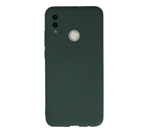 Huawei P Smart 2019 Kılıf Nano içi Kadife Silikon - Koyu Yeşil Huawei P Smart 2019 Kılıf Nano içi Kadife Silikon - Koyu Yeşil
