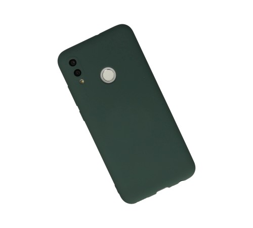 Huawei P Smart 2019 Kılıf Nano içi Kadife Silikon - Koyu Yeşil Huawei P Smart 2019 Kılıf Nano içi Kadife Silikon - Koyu Yeşil