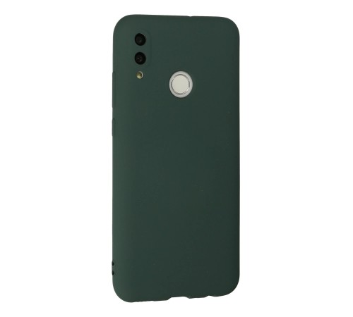 Huawei P Smart 2019 Kılıf Nano içi Kadife Silikon - Koyu Yeşil Huawei P Smart 2019 Kılıf Nano içi Kadife Silikon - Koyu Yeşil