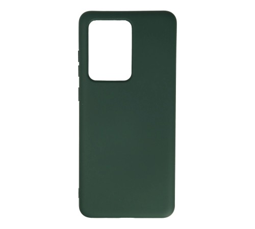 Samsung Galaxy S20 Ultra Kılıf Nano içi Kadife Silikon - Koyu Yeşil Samsung Galaxy S20 Ultra Kılıf Nano içi Kadife Silikon - Koyu Yeşil