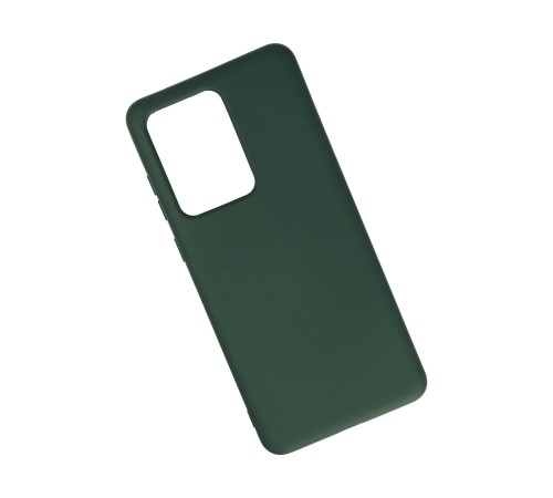 Samsung Galaxy S20 Ultra Kılıf Nano içi Kadife Silikon - Koyu Yeşil Samsung Galaxy S20 Ultra Kılıf Nano içi Kadife Silikon - Koyu Yeşil