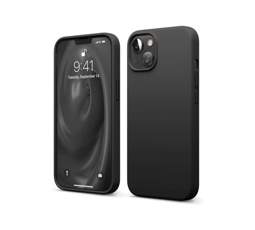 iPhone 14 Kılıf First Silikon - Siyah