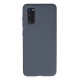 Samsung Galaxy S20 Kılıf Nano içi Kadife Silikon - Gri