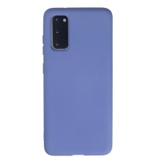 Samsung Galaxy S20 Kılıf Nano içi Kadife Silikon - Lila