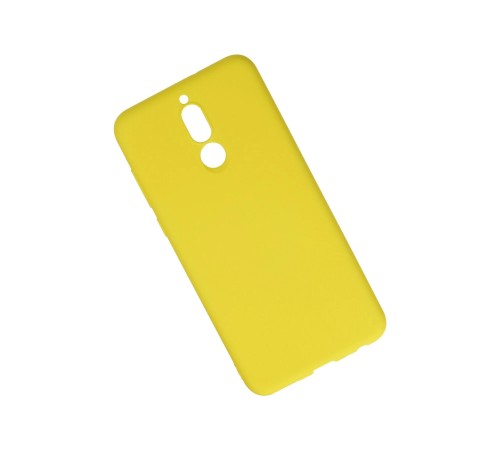 Huawei Mate 10 Lite Kılıf Nano içi Kadife Silikon - Sarı Huawei Mate 10 Lite Kılıf Nano içi Kadife Silikon - Sarı
