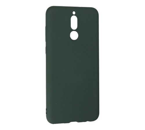 Huawei Mate 10 Lite Kılıf Nano içi Kadife Silikon - Koyu Yeşil Huawei Mate 10 Lite Kılıf Nano içi Kadife Silikon - Koyu Yeşil