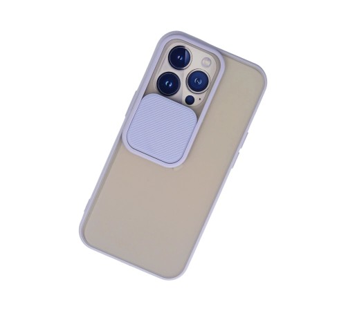 iPhone 13 Pro Kılıf Palm Buzlu Kamera Sürgülü Silikon - Lila iPhone 13 Pro Kılıf Palm Buzlu Kamera Sürgülü Silikon - Lila