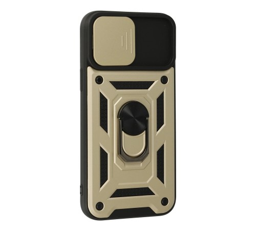 iPhone 13 Pro Kılıf Pars Lens Yüzüklü Silikon - Gold iPhone 13 Pro Kılıf Pars Lens Yüzüklü Silikon - Gold