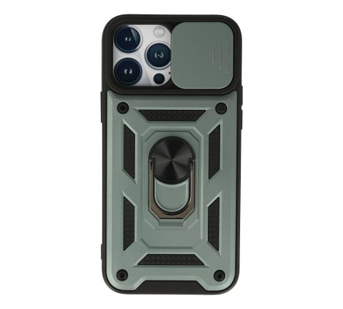 iPhone 13 Pro Kılıf Pars Lens Yüzüklü Silikon - Yeşil iPhone 13 Pro Kılıf Pars Lens Yüzüklü Silikon - Yeşil