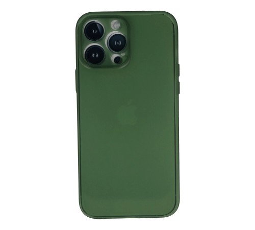 iPhone 13 Pro Kılıf PP Ultra İnce Kapak - Yeşil iPhone 13 Pro Kılıf PP Ultra İnce Kapak - Yeşil