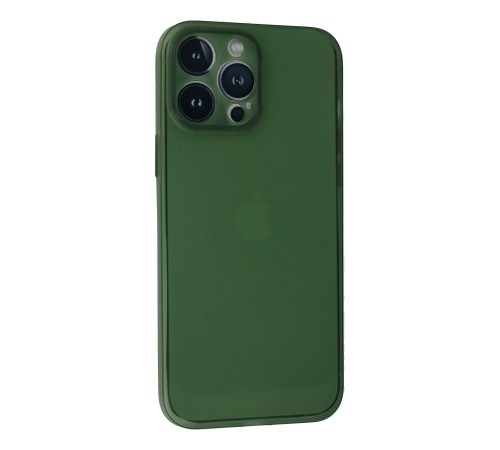 iPhone 13 Pro Kılıf PP Ultra İnce Kapak - Yeşil iPhone 13 Pro Kılıf PP Ultra İnce Kapak - Yeşil