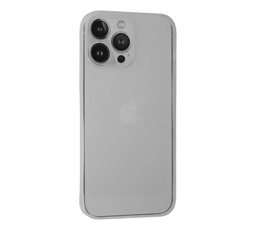 iPhone 13 Pro Kılıf PP Ultra İnce Kapak - Beyaz iPhone 13 Pro Kılıf PP Ultra İnce Kapak - Beyaz