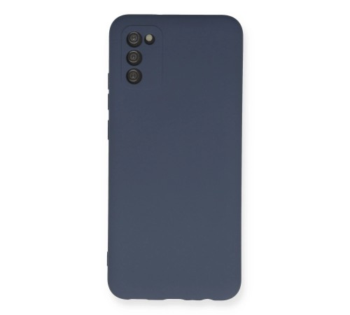 Samsung Galaxy A03S Kılıf Nano içi Kadife Silikon - Gri Samsung Galaxy A03S Kılıf Nano içi Kadife Silikon - Gri