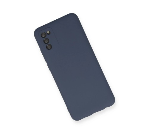 Samsung Galaxy A03S Kılıf Nano içi Kadife Silikon - Gri Samsung Galaxy A03S Kılıf Nano içi Kadife Silikon - Gri