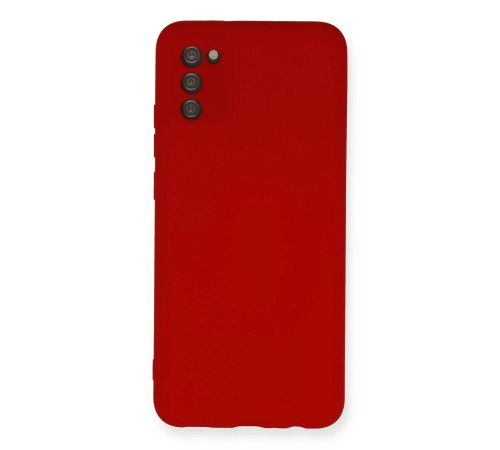 Samsung Galaxy A03S Kılıf Nano içi Kadife Silikon - Kırmızı Samsung Galaxy A03S Kılıf Nano içi Kadife Silikon - Kırmızı