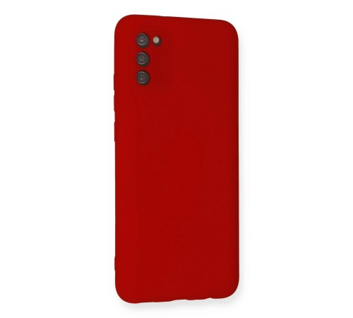 Samsung Galaxy A03S Kılıf Nano içi Kadife Silikon - Kırmızı Samsung Galaxy A03S Kılıf Nano içi Kadife Silikon - Kırmızı