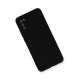 Samsung Galaxy A03S Kılıf Nano içi Kadife Silikon - Siyah