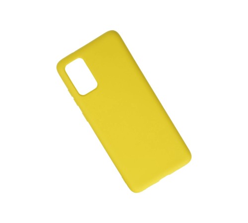Samsung Galaxy S20 Plus Kılıf Nano içi Kadife Silikon - Sarı Samsung Galaxy S20 Plus Kılıf Nano içi Kadife Silikon - Sarı