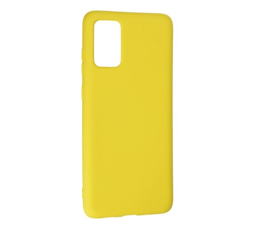 Samsung Galaxy S20 Plus Kılıf Nano içi Kadife Silikon - Sarı Samsung Galaxy S20 Plus Kılıf Nano içi Kadife Silikon - Sarı