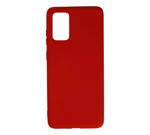 Samsung Galaxy S20 Plus Kılıf Nano içi Kadife Silikon - Kırmızı Samsung Galaxy S20 Plus Kılıf Nano içi Kadife Silikon - Kırmızı