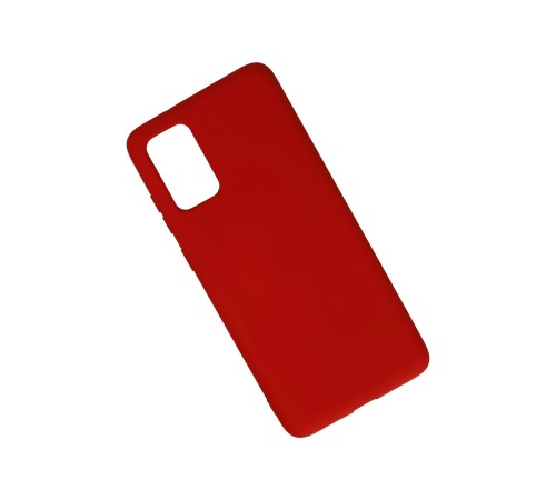Samsung Galaxy S20 Plus Kılıf Nano içi Kadife Silikon - Kırmızı Samsung Galaxy S20 Plus Kılıf Nano içi Kadife Silikon - Kırmızı