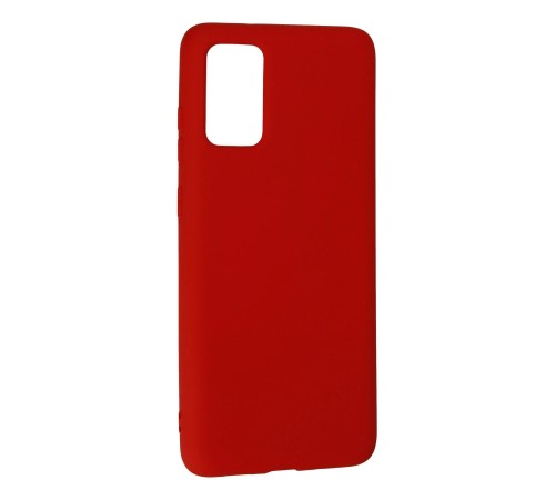 Samsung Galaxy S20 Plus Kılıf Nano içi Kadife Silikon - Kırmızı Samsung Galaxy S20 Plus Kılıf Nano içi Kadife Silikon - Kırmızı