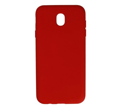 Samsung Galaxy J7 Pro / J730 Kılıf Nano içi Kadife Silikon - Kırmızı Samsung Galaxy J7 Pro / J730 Kılıf Nano içi Kadife Silikon - Kırmızı