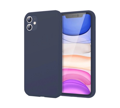 iPhone 11 Kılıf First Silikon - Lacivert iPhone 11 Kılıf First Silikon - Lacivert