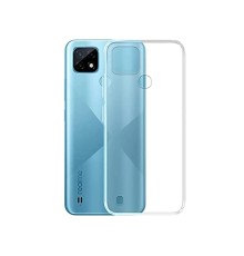 Realme C25 Kılıf Lüx Şeffaf Silikon