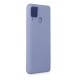 Realme C15 Kılıf Nano içi Kadife Silikon - Lila