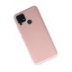 Realme C15 Kılıf Nano içi Kadife Silikon - Pudra