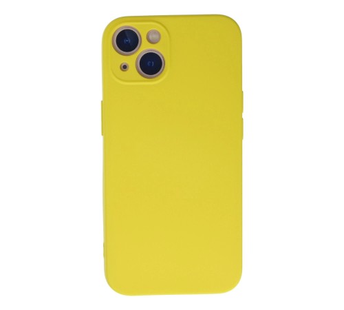 iPhone 13 Mini Kılıf Nano içi Kadife Silikon - Sarı iPhone 13 Mini Kılıf Nano içi Kadife Silikon - Sarı