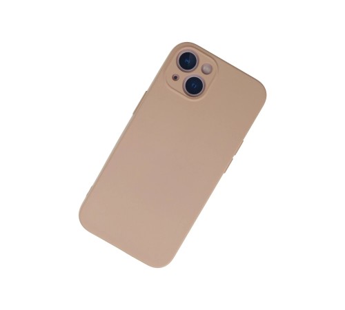 iPhone 13 Mini Kılıf Nano içi Kadife Silikon - Pudra iPhone 13 Mini Kılıf Nano içi Kadife Silikon - Pudra