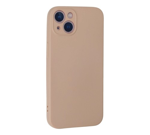 iPhone 13 Mini Kılıf Nano içi Kadife Silikon - Pudra iPhone 13 Mini Kılıf Nano içi Kadife Silikon - Pudra