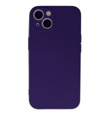 iPhone 13 Mini Kılıf Nano içi Kadife Silikon - Mor