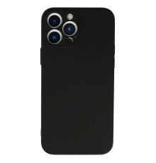 iPhone 13 Pro Kılıf Nano içi Kadife Silikon - Siyah