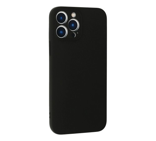 iPhone 13 Pro Kılıf Nano içi Kadife Silikon - Siyah iPhone 13 Pro Kılıf Nano içi Kadife Silikon - Siyah