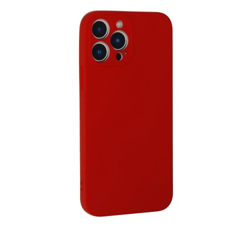 iPhone 13 Pro Kılıf Nano içi Kadife Silikon - Kırmızı iPhone 13 Pro Kılıf Nano içi Kadife Silikon - Kırmızı