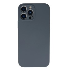 iPhone 13 Pro Kılıf Nano içi Kadife Silikon - Gri